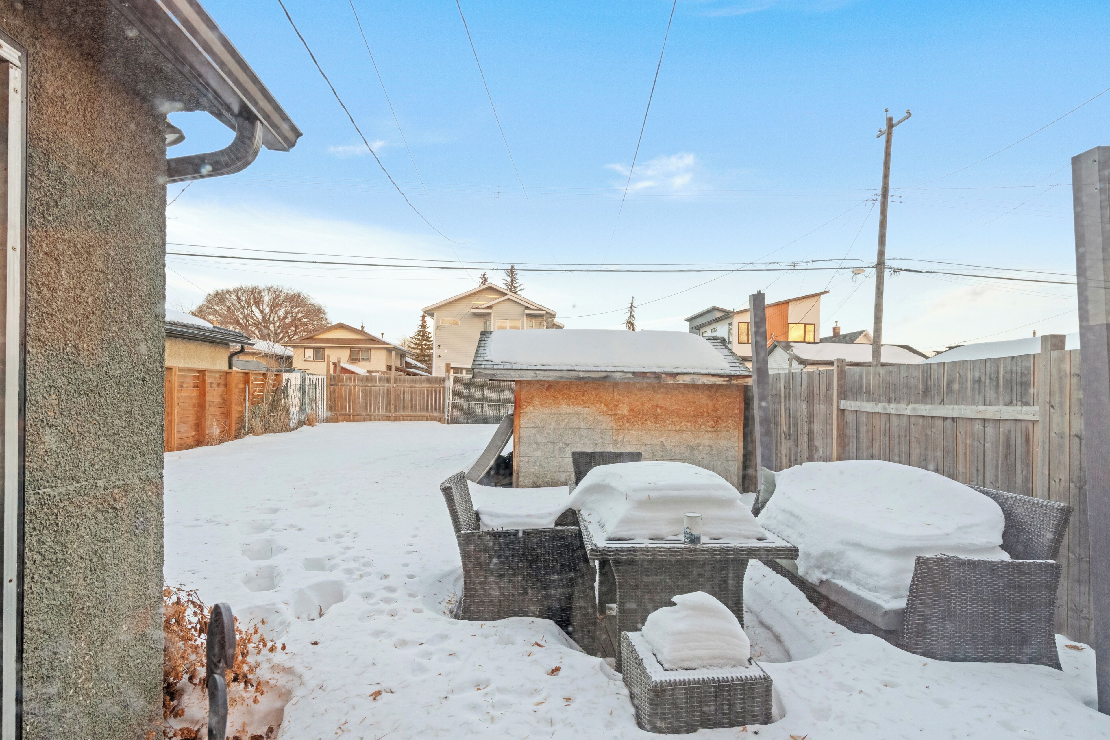 Enceinte de l’hébergement