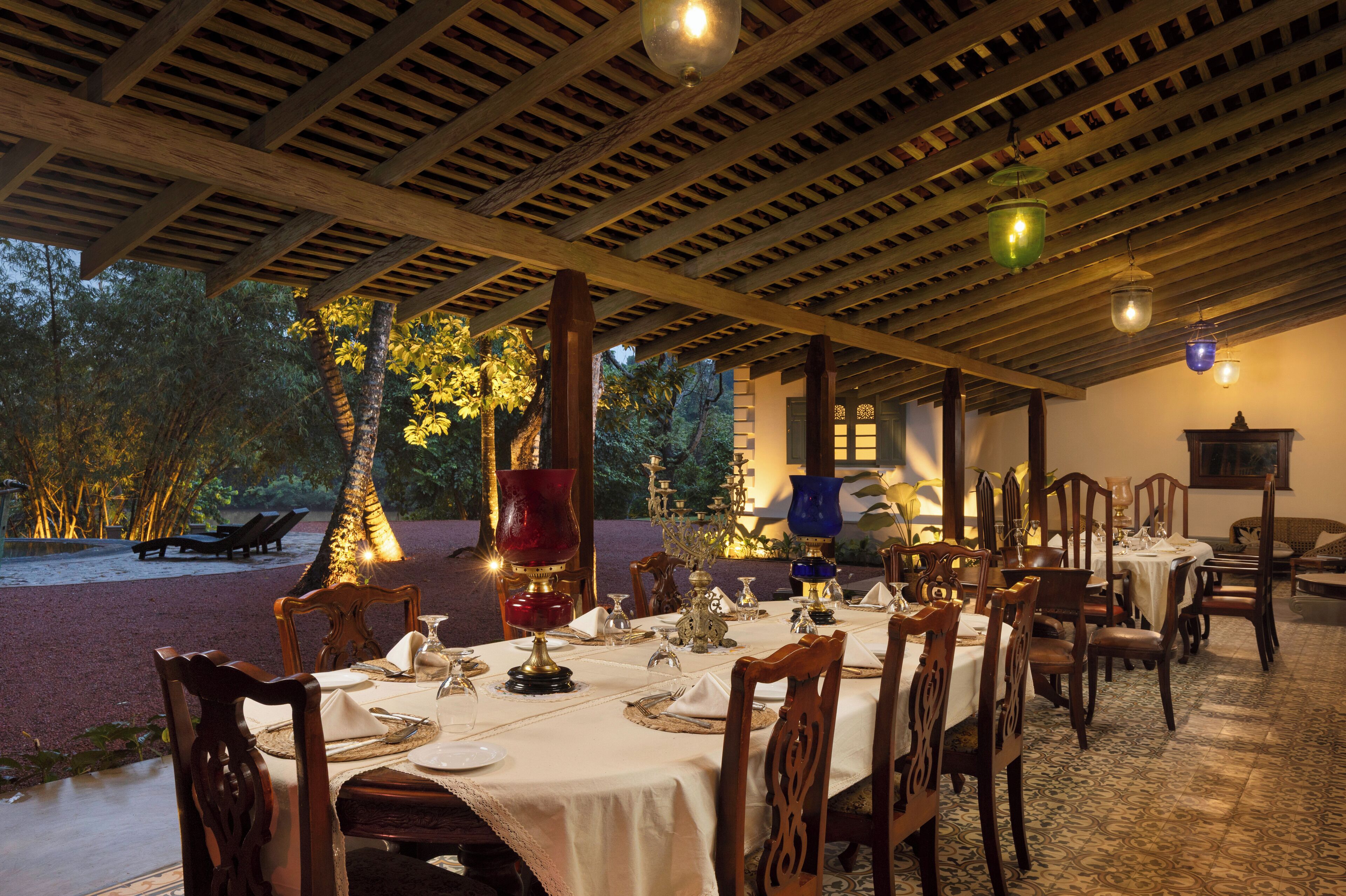 Restaurante al aire libre