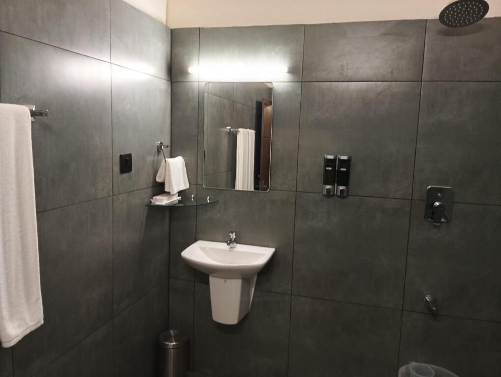 Bathroom | Shower, towels, soap, shampoo