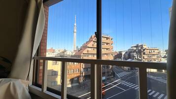 Quadruple Room, Non Smoking, City View | Interior