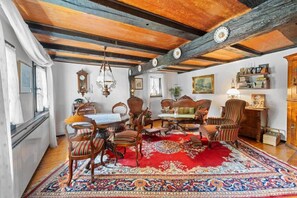 Interior - Historic half-timbered house from the 18th century, listed building (Hennef)