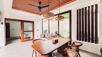 Villa, 2 Bedrooms, Private Pool | Dining