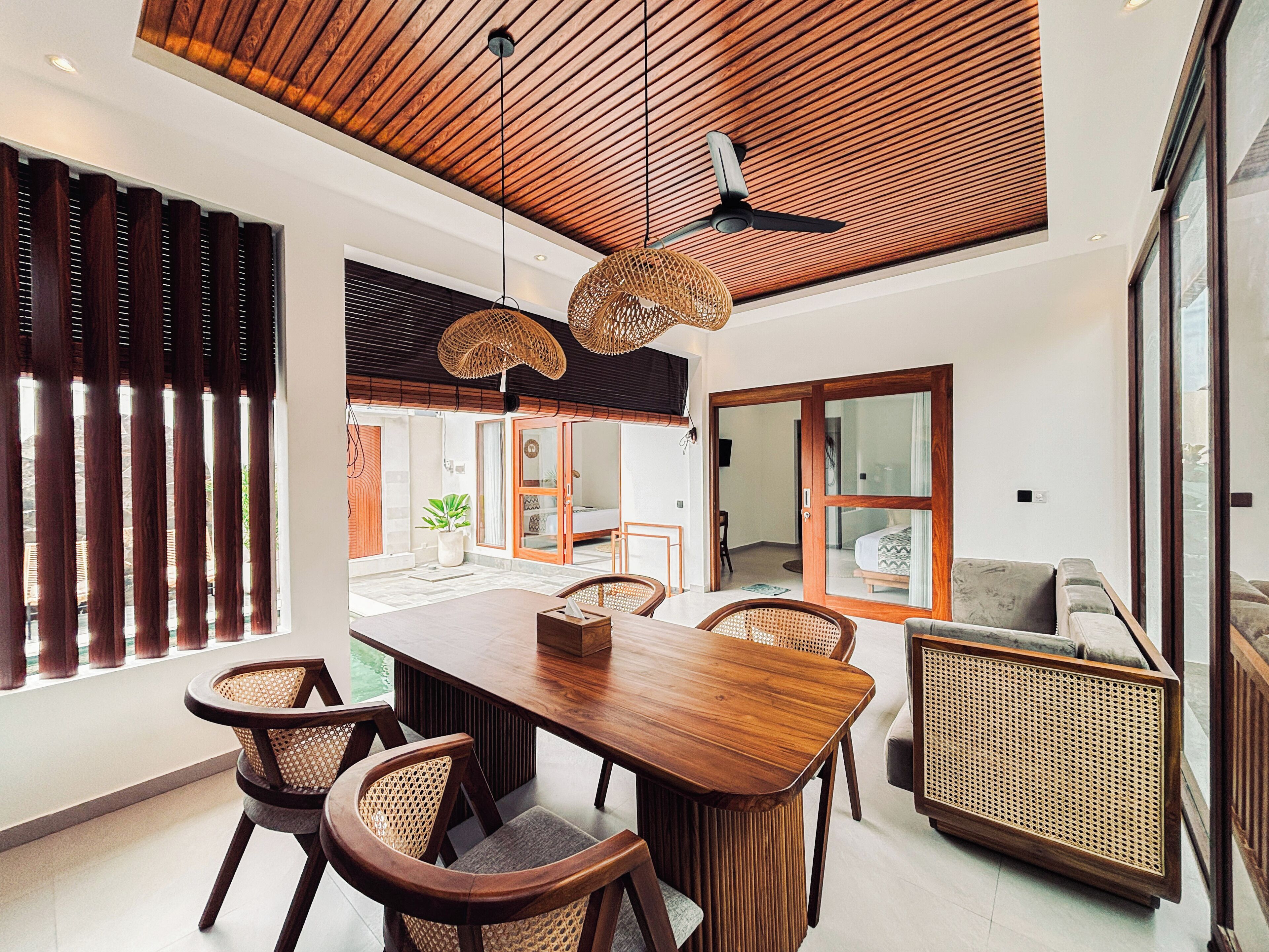 Villa, 2 chambres, piscine privée | Intérieur