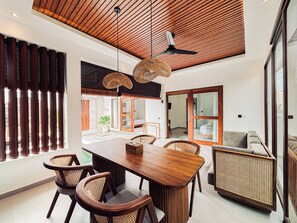 Villa, 2 chambres, piscine privée | Intérieur