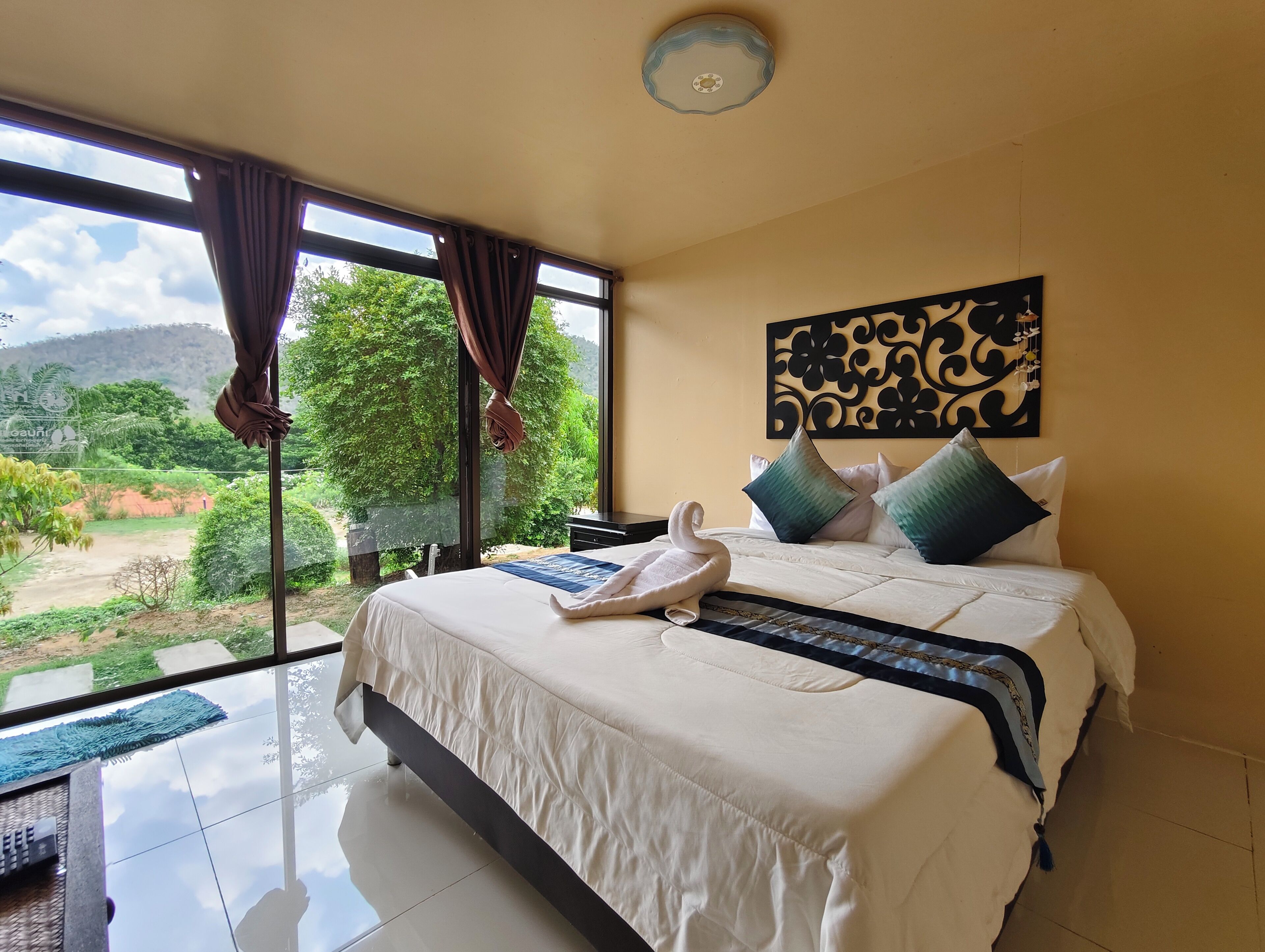 Habitació doble o amb dos llits individuals estàndard | Vista des de l'habitació