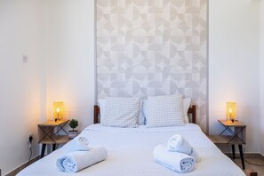 Apartment, 2 Bedrooms, Kitchen, City View | Egyptian cotton sheets, premium bedding, individually decorated - Yellow Canvas 2-BR & Balcony in Larnaca (Larnaca)