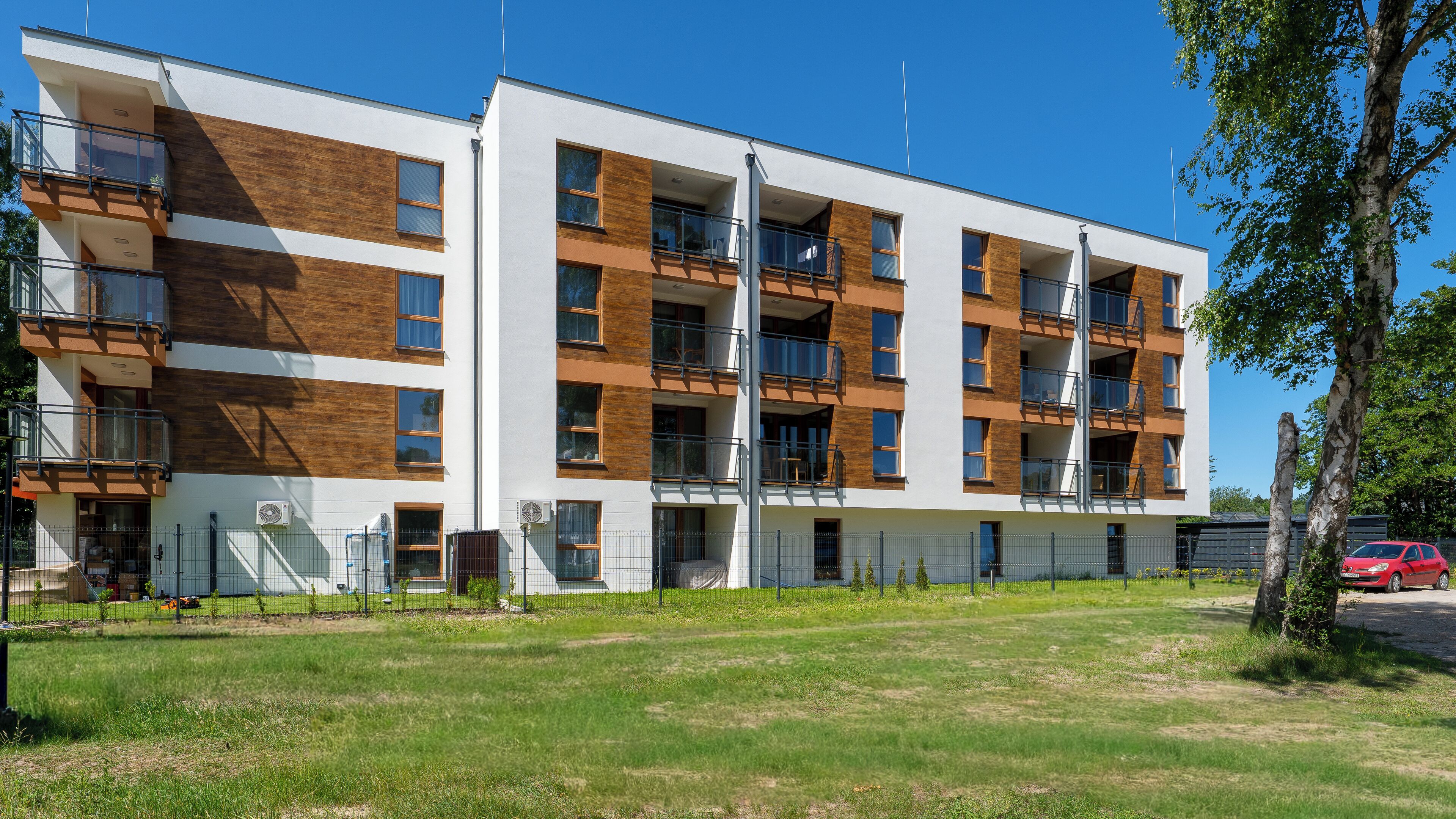 Voorkant van accommodatie