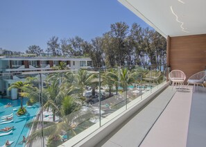 Floor plan - 189/267 3BR Beachfront Pool View (Choeng Thale)