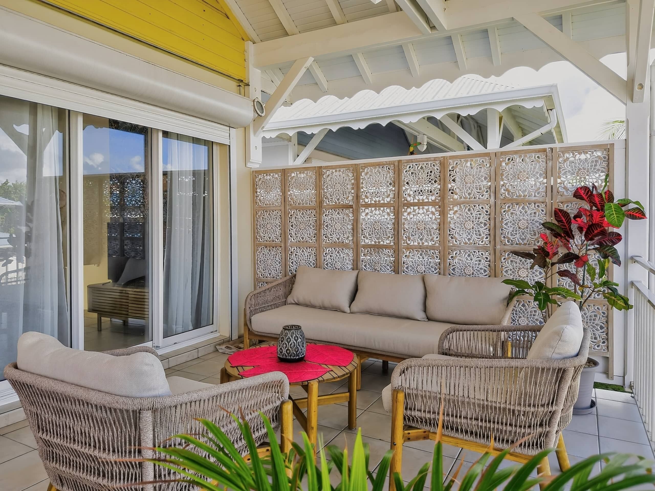 Comfort Apartment, Balcony, Beach View | Terrace/patio