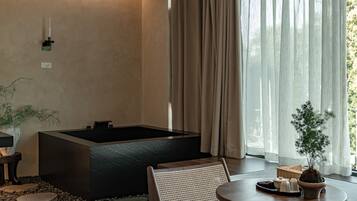 Quarto casal luxo, vista para a cidade | Banheiro