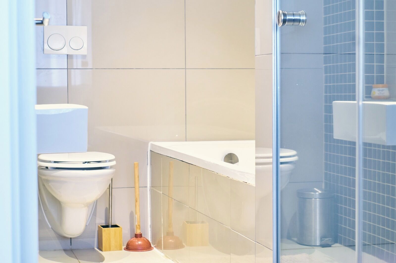 아파트, 시내 전망 | 욕실