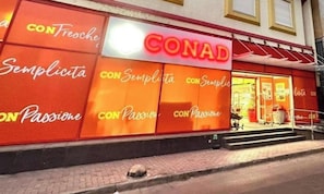 Fassade der Unterkunft