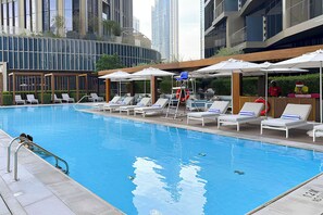 Pool - 3 Bedroom in Address Opera, Steps Away from Burj Khalifa (Dubai)