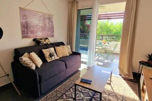 Living area - Perle de Corail" apartment facing the St-Leu lagoon (Saint-Leu)