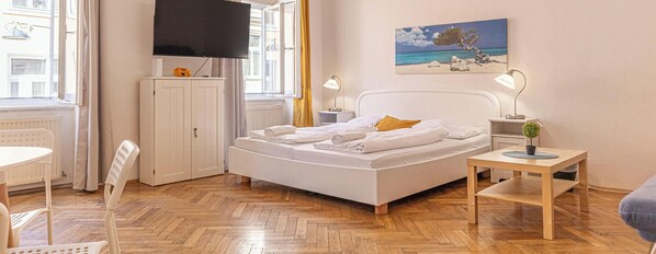Eenvoudig appartement | Een strijkplank/strijkijzer, gratis wifi