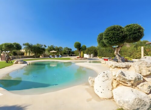 Villa 'Tenuta degli Ulivi Luxury Relax' with Private Pool, Wi-Fi, and Air Conditioning