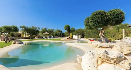 Villa 'Tenuta degli Ulivi Luxury Relax' with Private Pool, Wi-Fi, and Air Conditioning