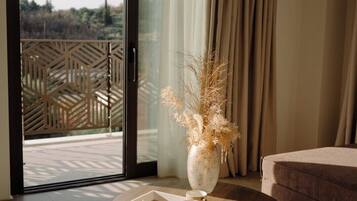 Suite Luxe, 2 chambres | Coin séjour