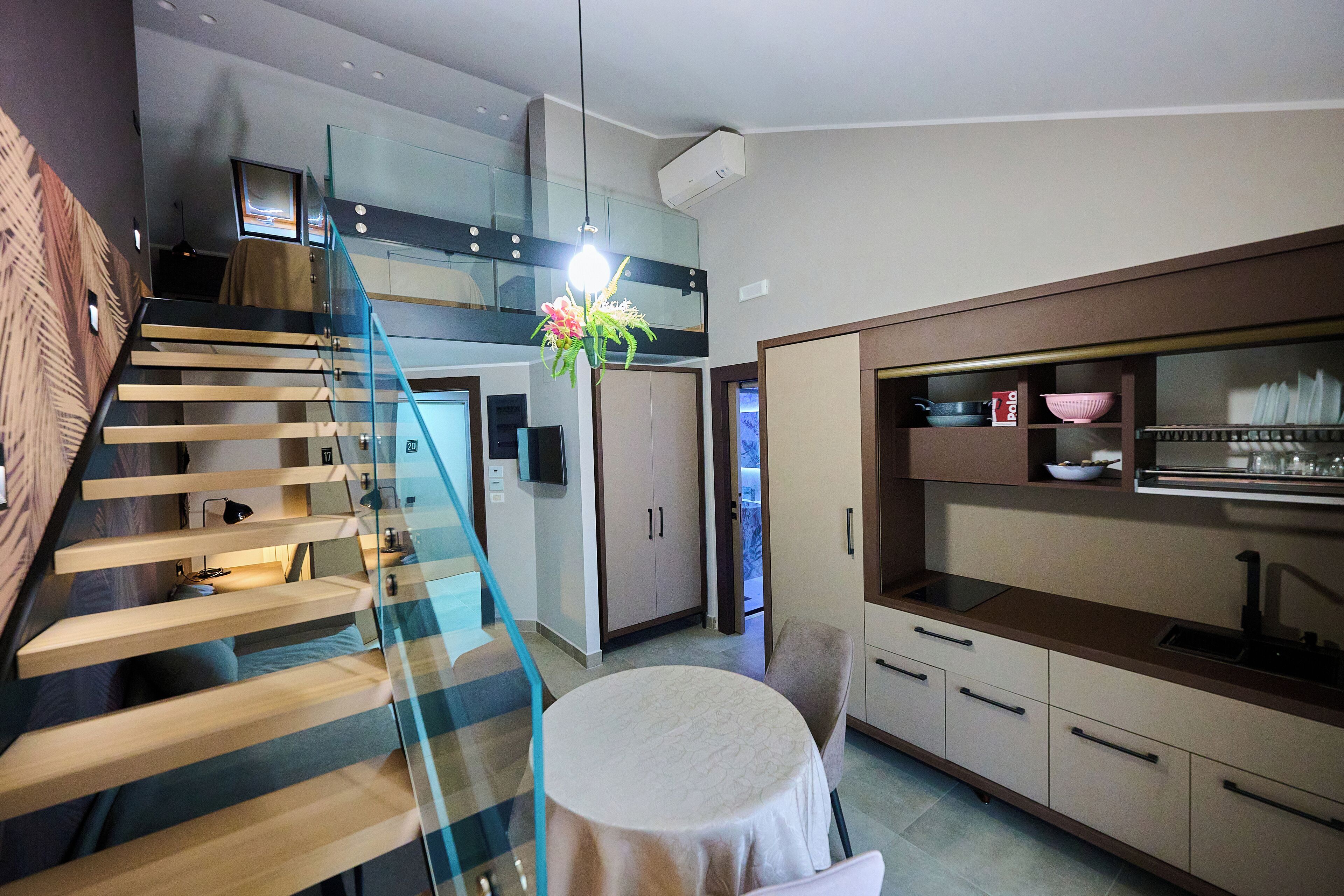 Deluxe Duplex | Living area