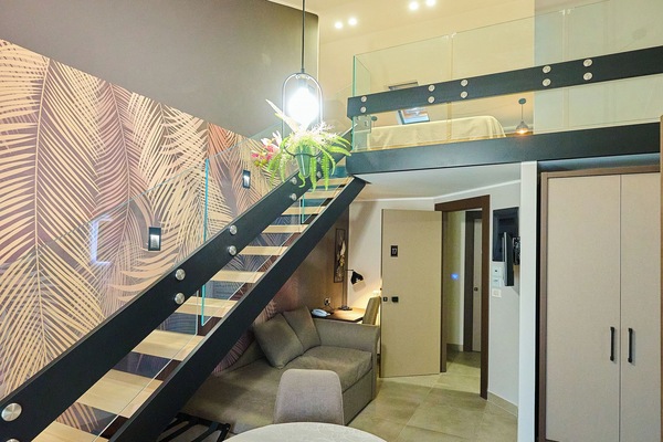 Deluxe Duplex | Living area
