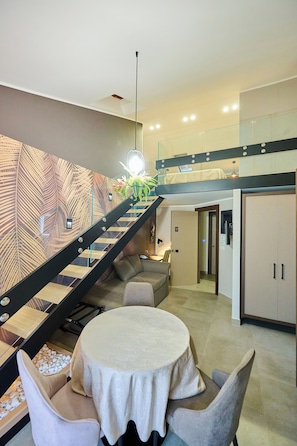 Living area - Le 2 Palme Apartments (Catanzaro)