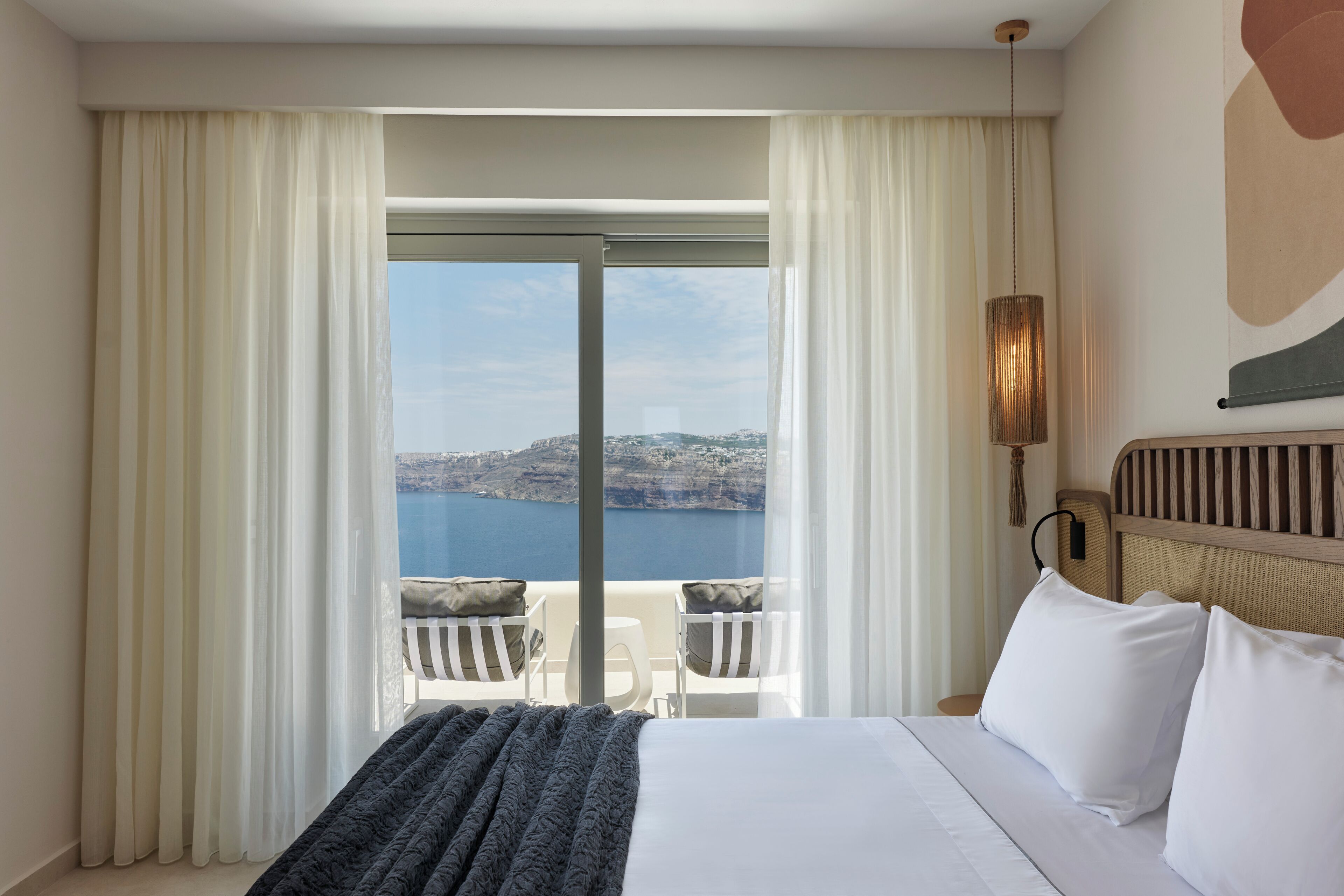 One Bedroom Villa Sea View with Private Pool | Premium bedding, in-room safe, free WiFi, bed sheets