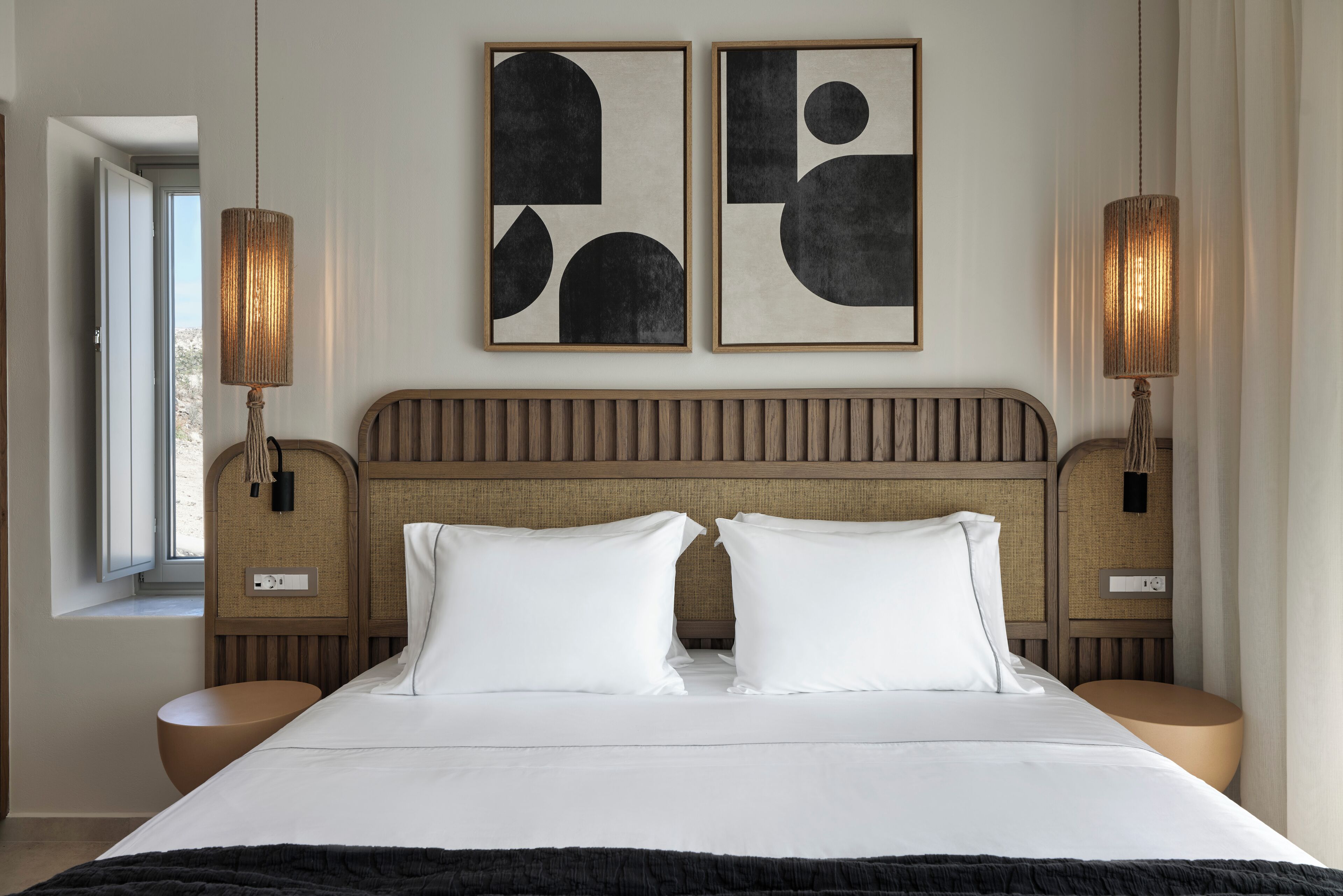 One Bedroom Villa Sea View with Private Pool | Premium bedding, in-room safe, free WiFi, bed sheets