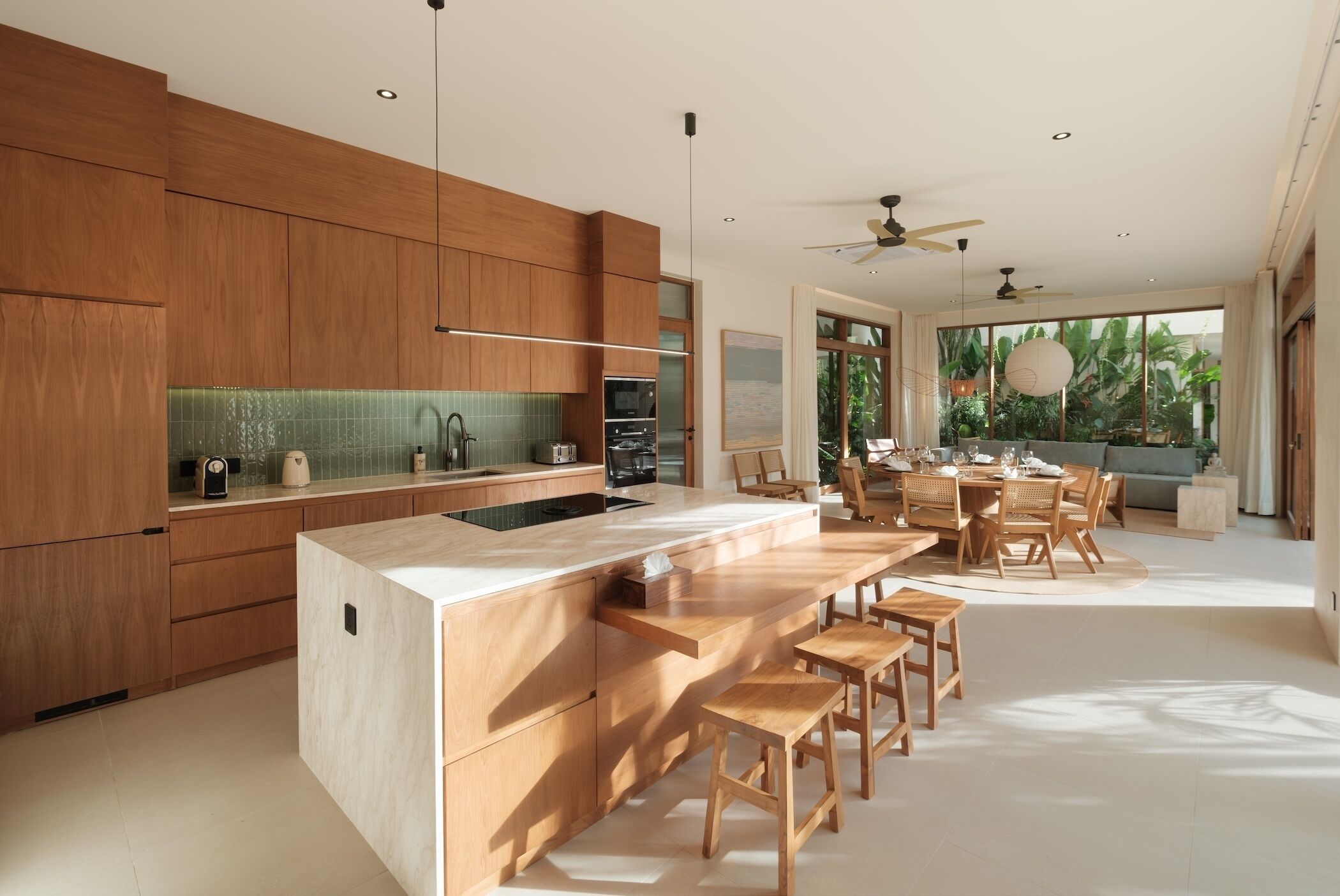 Villa, 5 Bedrooms, Private Pool | Private kitchen | Fridge, microwave, oven, dishwasher