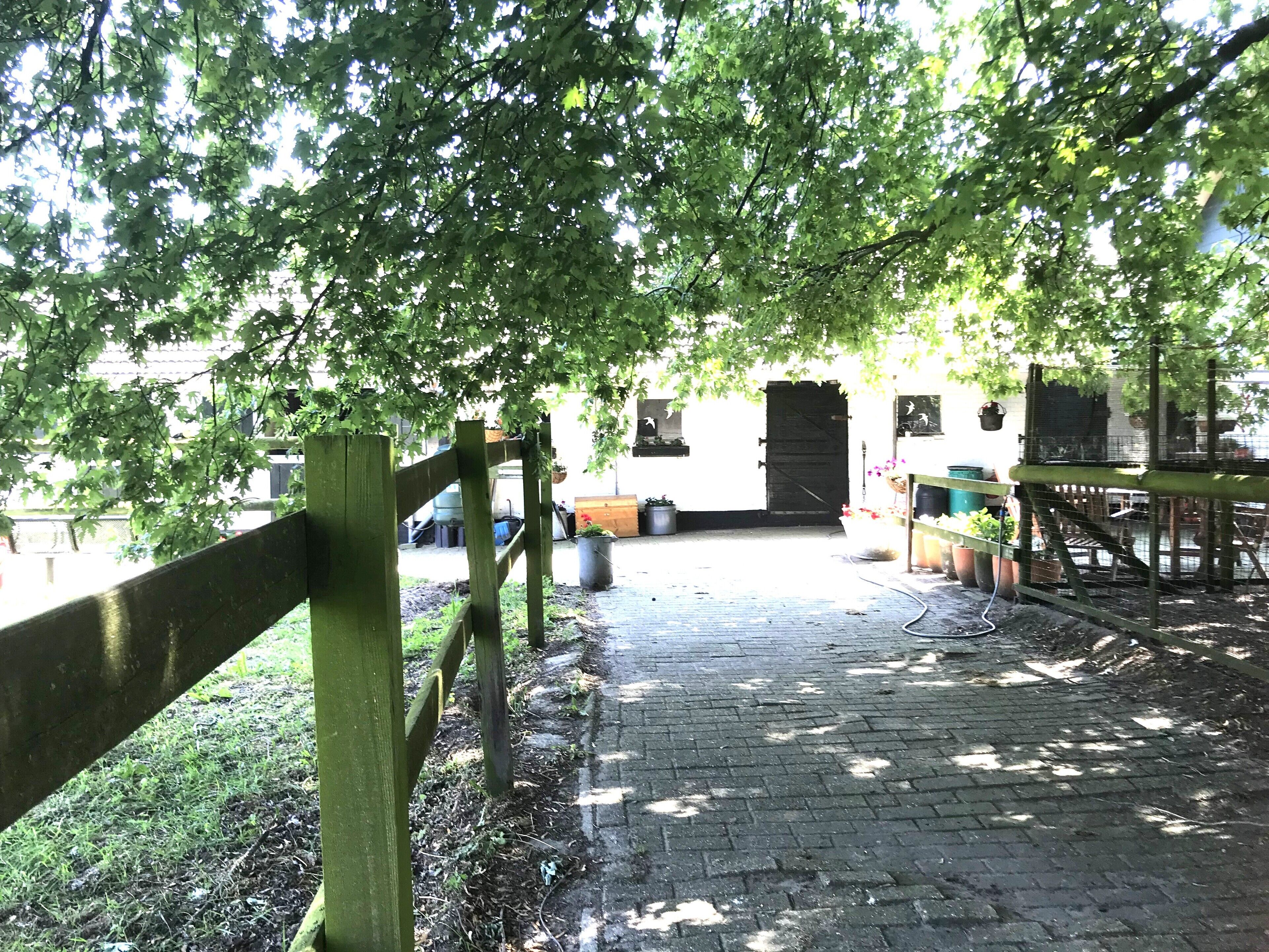 Enceinte de l’hébergement