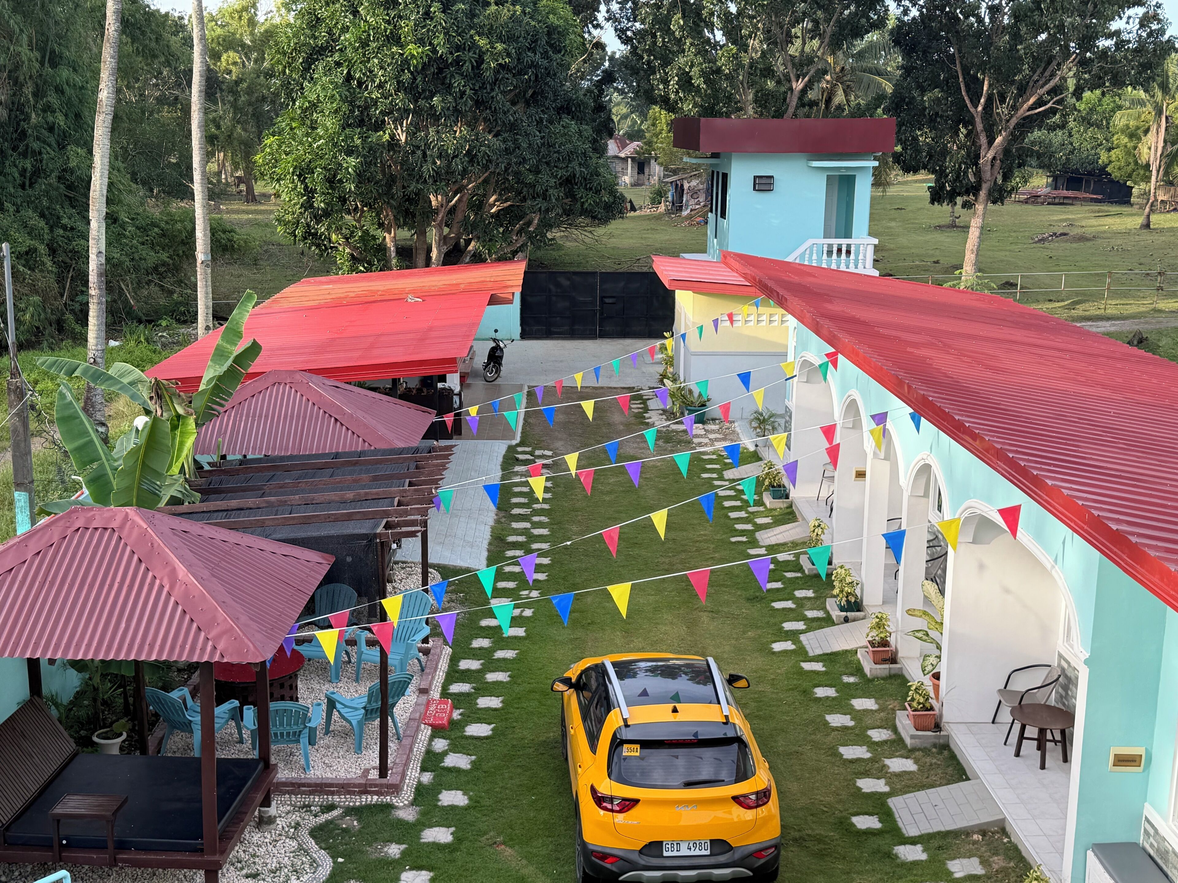 Enceinte de l’hébergement