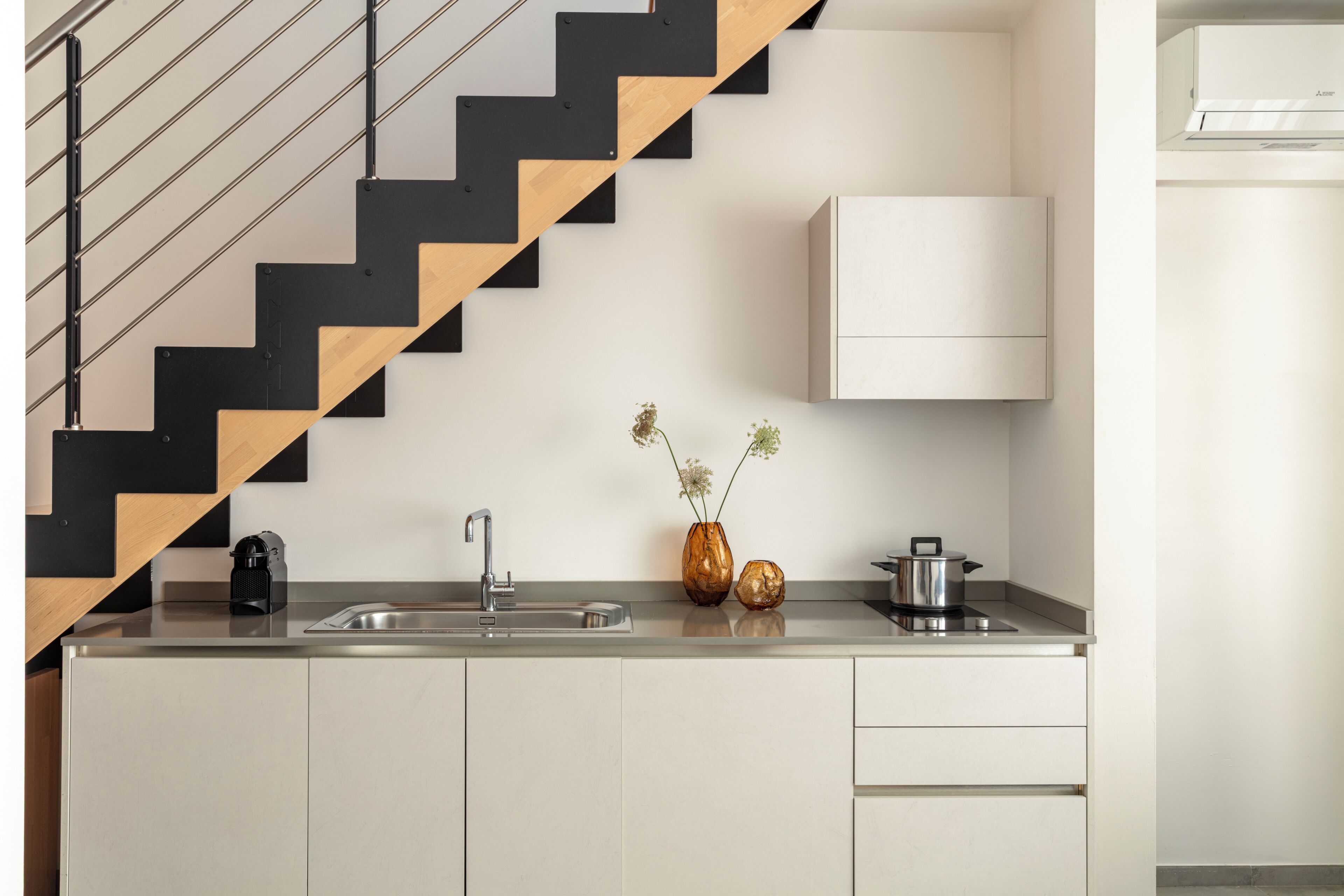 Apartment, 1 Schlafzimmer | Eigene Küche | Kühlschrank, Mikrowelle, Herdplatte, Geschirrspüler