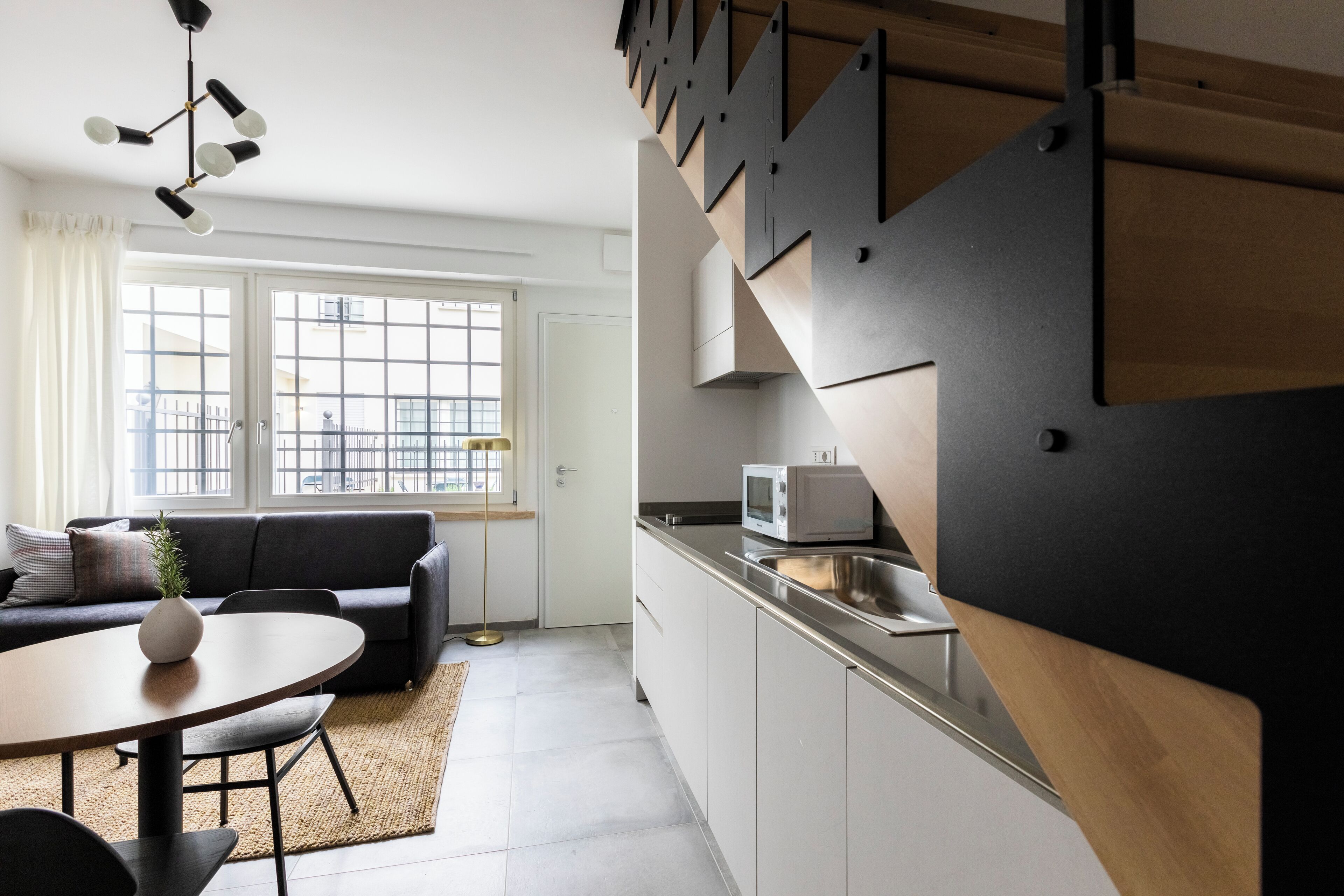 Apartment, 1 Bedroom | Private kitchen | Fridge, microwave, stovetop, dishwasher