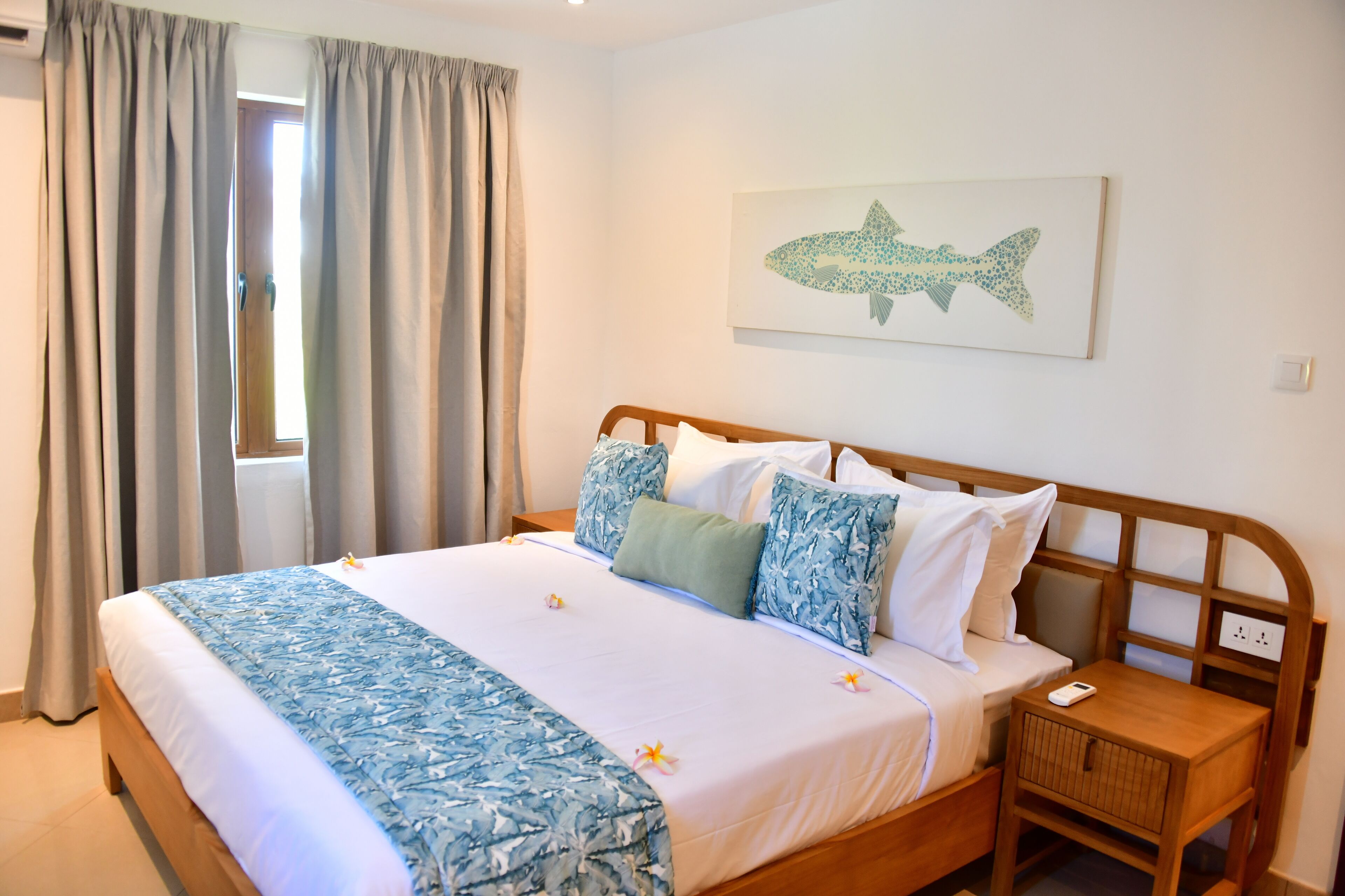 Villa Exclusive, 3 chambres, piscine privée | Coffres-forts dans les chambres, bureau, rideaux occultants