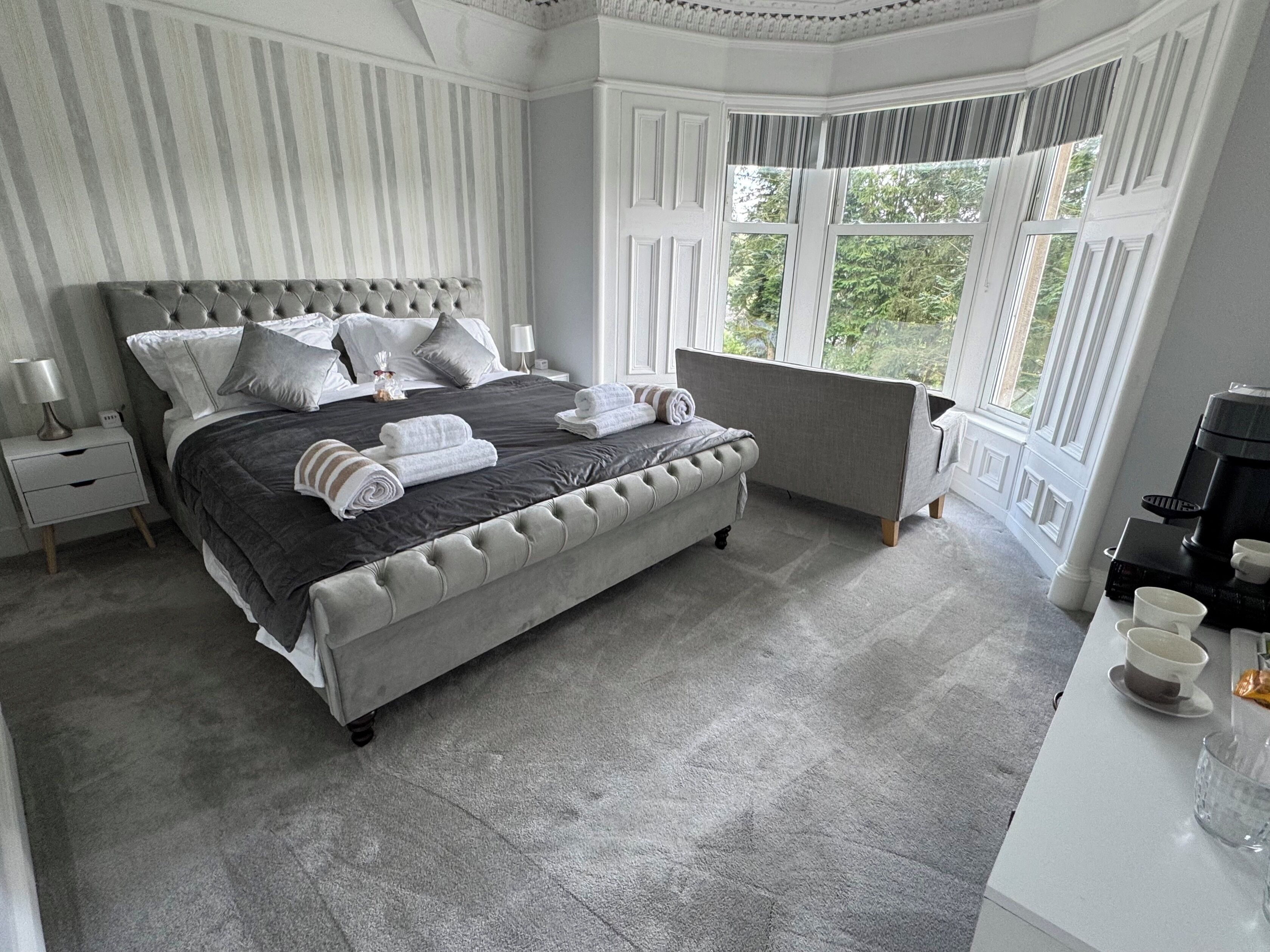 Double Room, Ensuite (Mull) | Egyptian cotton sheets, premium bedding, pillow-top beds