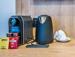 Dobbeltrom – superior | Kaffe og/eller kaffemaskin