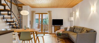 Holiday Apartment Obsthof am See with Shared Garden, Balcony and Wi-Fi