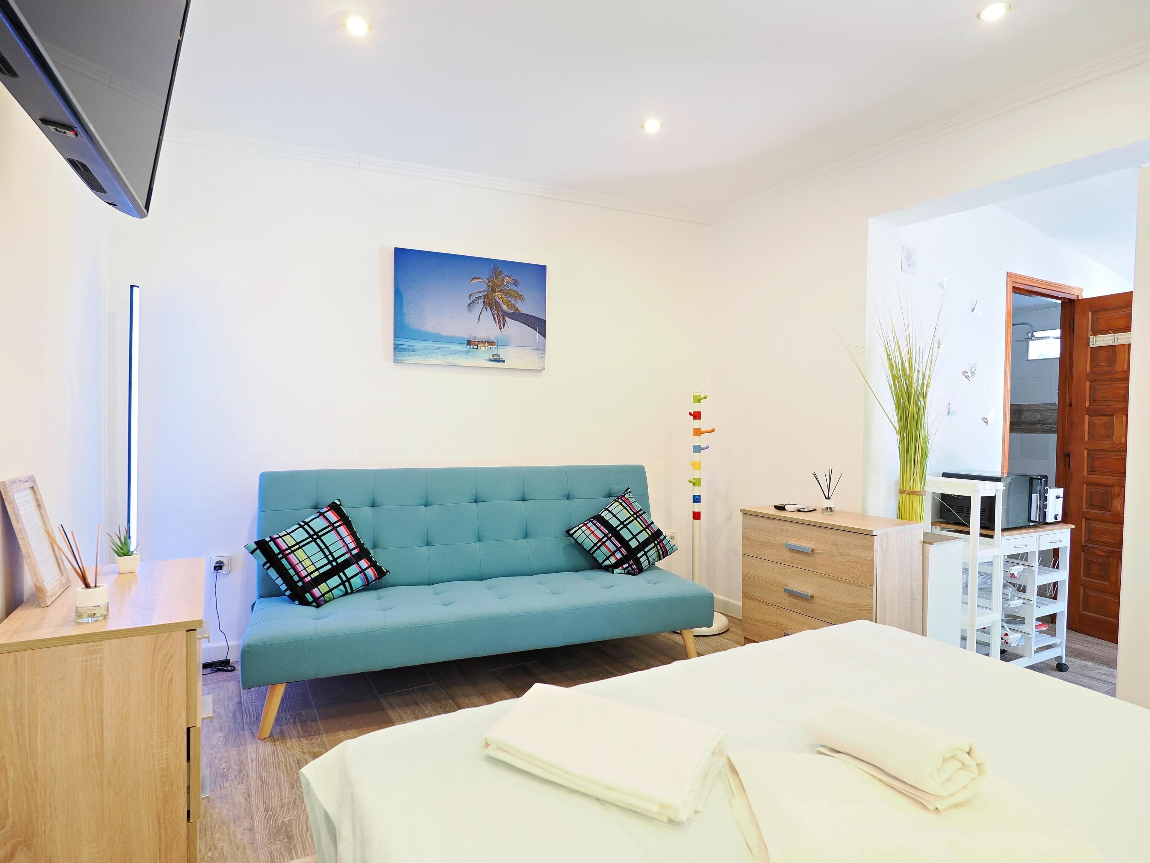 1 bedroom, iron/ironing board, travel cot, free WiFi