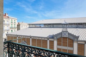 Staduitzicht vanuit accommodatie