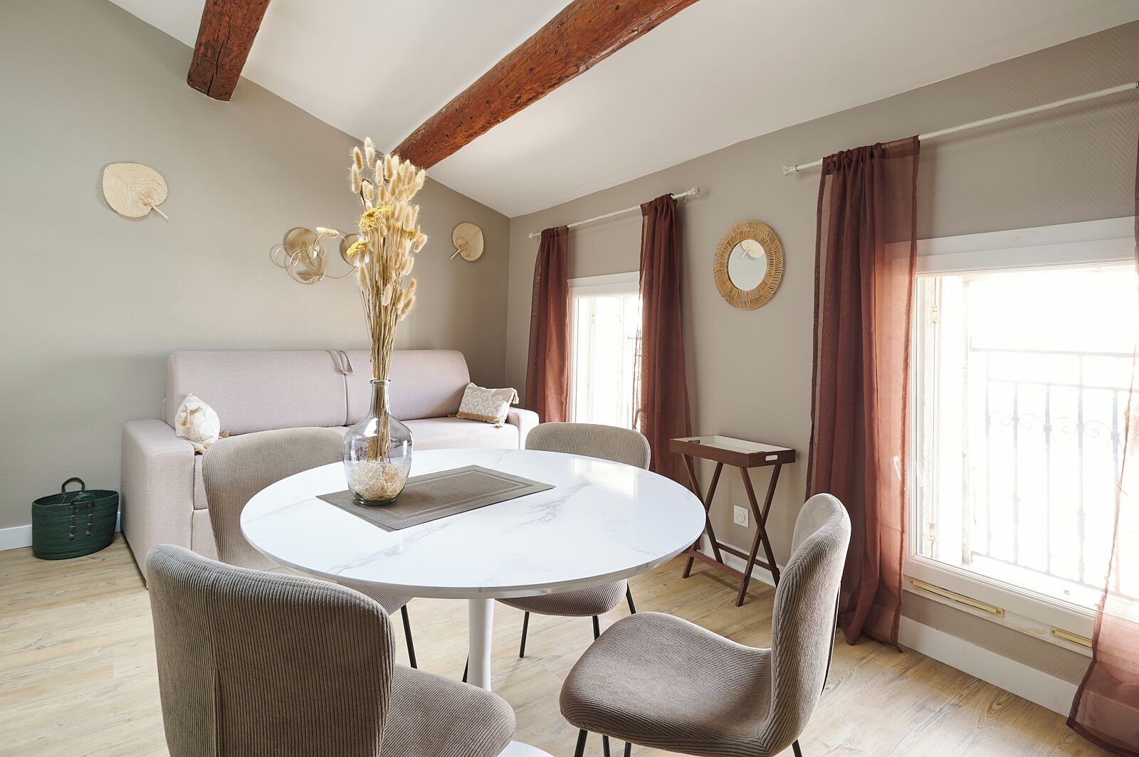 Estúdio conforto, vista para a cidade | Opções para refeição