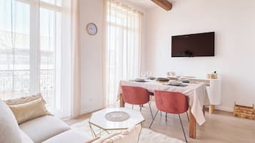 Deluxe appartement | Woonruimte