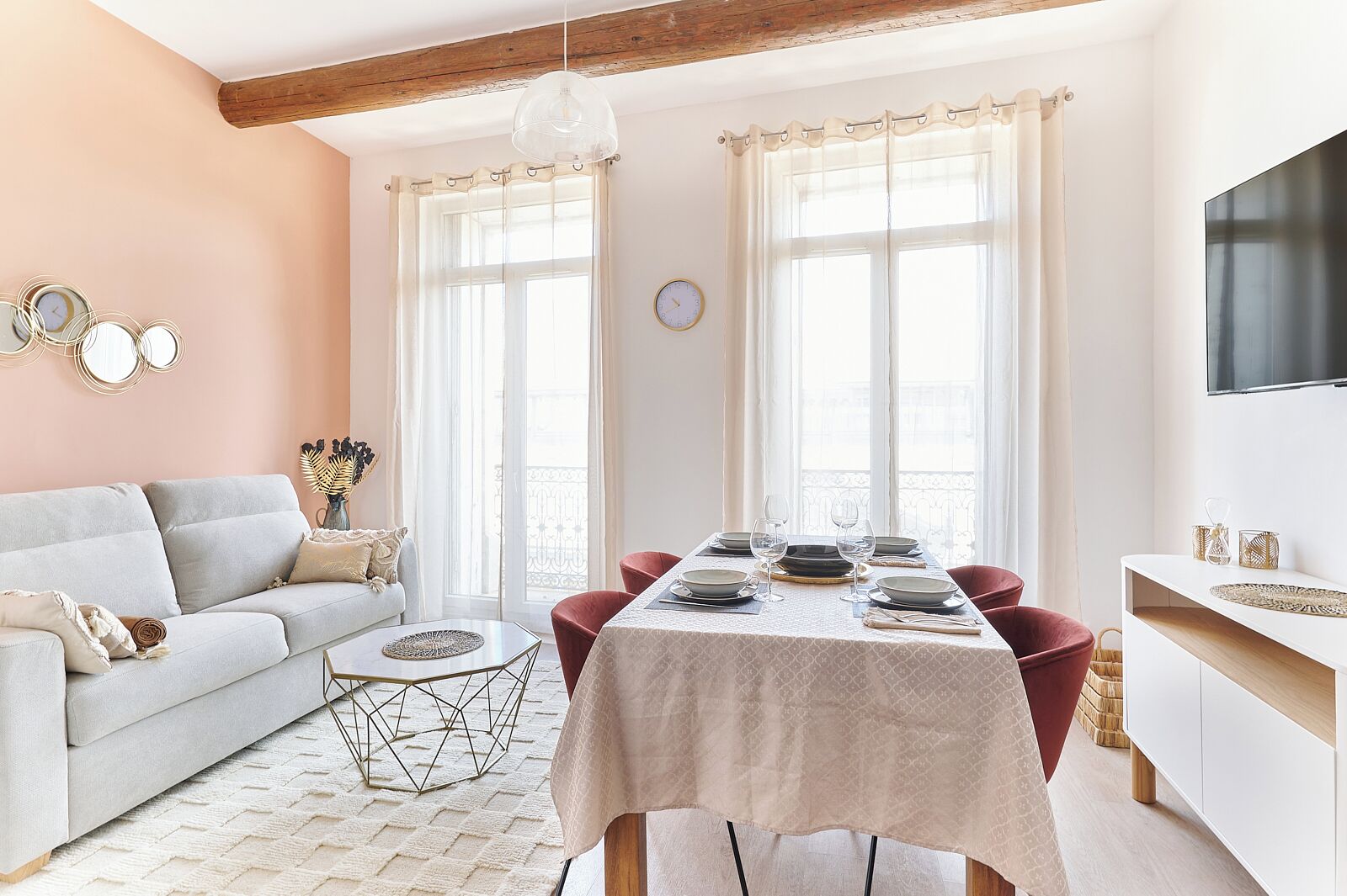 Appartement Deluxe | Coin séjour