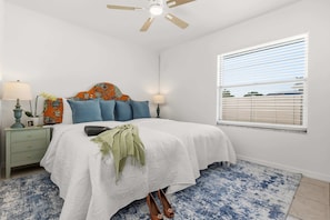 4 bedrooms, desk, iron/ironing board, WiFi