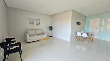 Basic Apartment | Living area | 32-inch Smart TV with digital channels