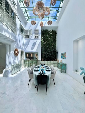Villa, 4 Bedrooms, Smoking, Private Pool | Dining room - Villa Verde Sidi Bou Saïd (Sidi Bou Said)