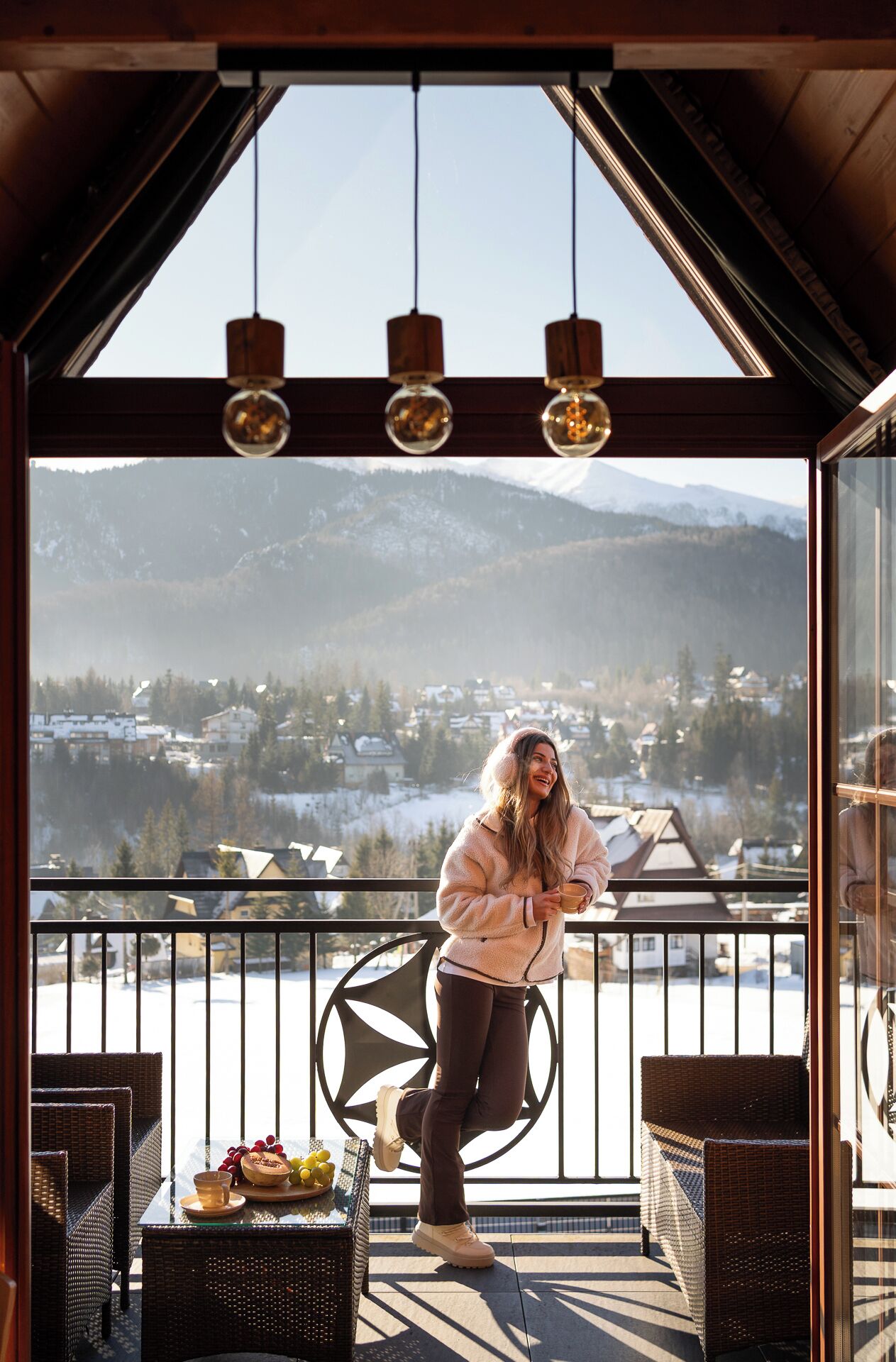 Deluxe Apartment, 1 Bedroom, Mountain View | Balcony