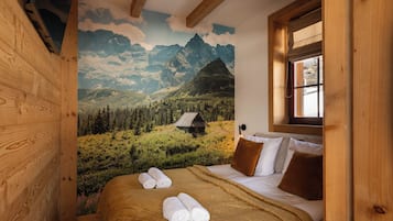 Appartement Supérieur, balcon, vue montagne