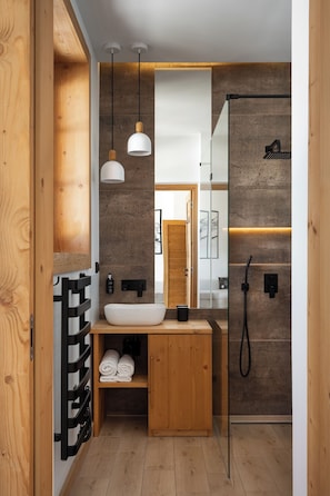 Bathroom - Karpielówka Suites Parking & Mountain View by Downtown Apartments (Kościelisko)