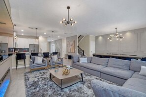 House, Multiple Bedrooms | Living area - 9 Bedroom With Everything For Happiness! 9 Home (Kissimmee)