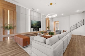 Living area - Kids Will Love! New Premium Theater & Theme Rooms 15 Bedroom Villa (Orlando)