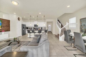 Townhome, 5 Bedrooms | Living area - Lake View Serene & Peaceful Pool Home! 5 Bedroom Townhouse (Kissimmee)